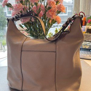 Michael Kors Lupita Should Hobo Bag in Grey